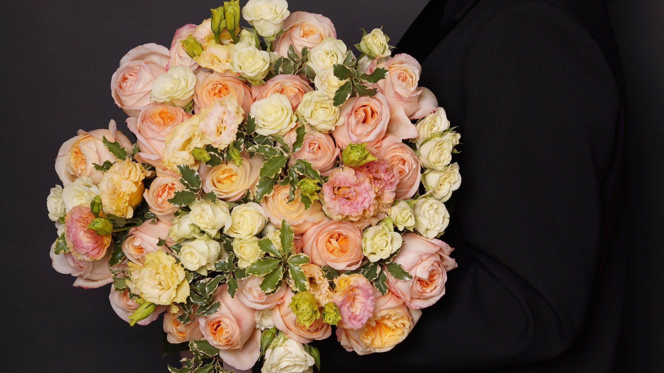 Get well flowers Los Angeles — Ecoroses bright hand-tied bouquet for hospital delivery