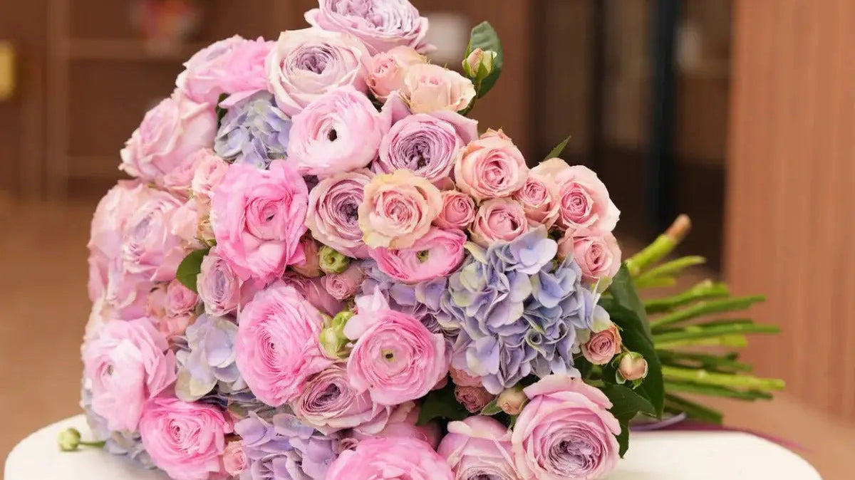 Hand-tied rose bouquets for every occasion by Ecoroses, a Los Angeles florist
