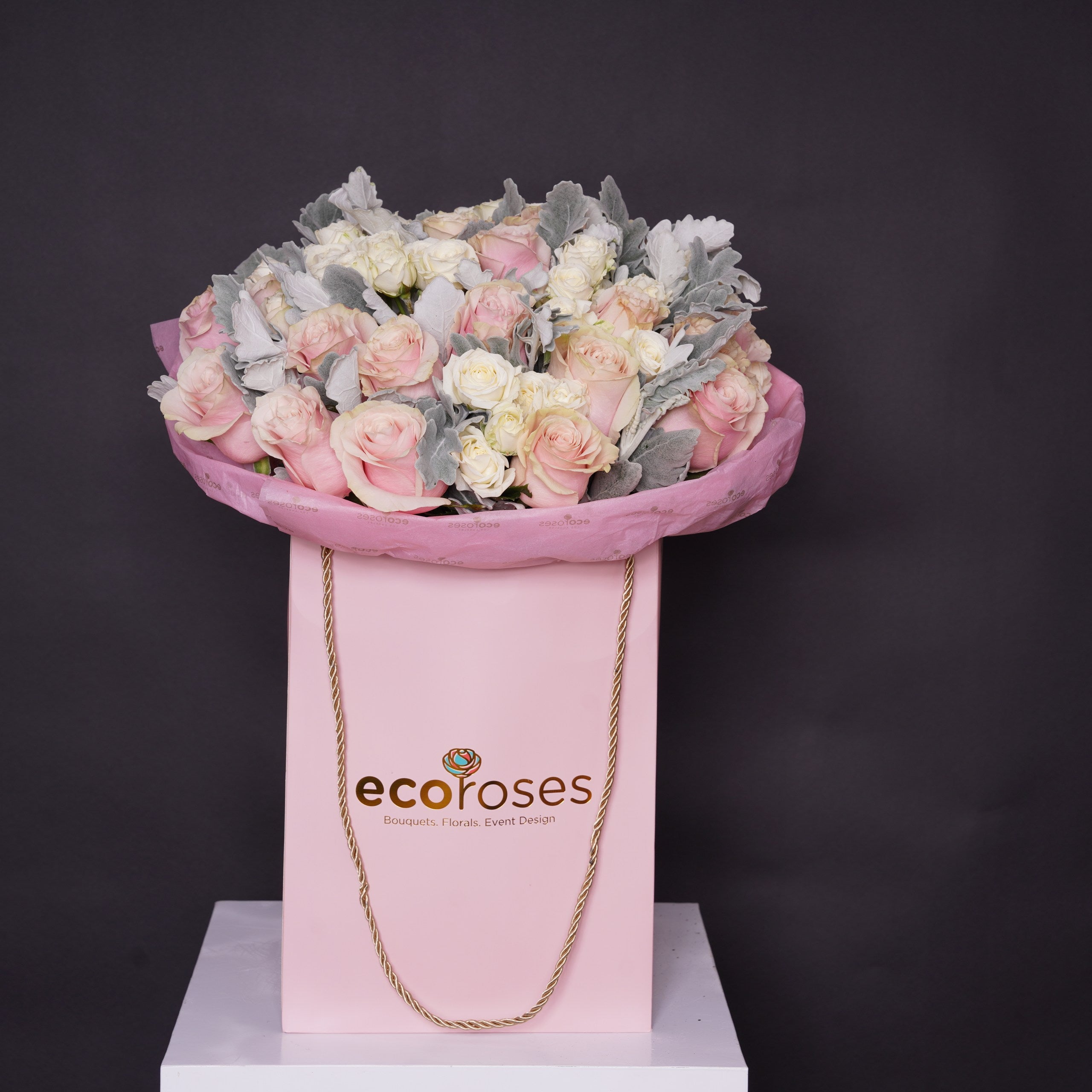 The Blush – Luxury Gift Bag Ecoroses